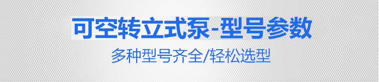 1KPT立式泵型號參數 1KPT立式泵型號參數