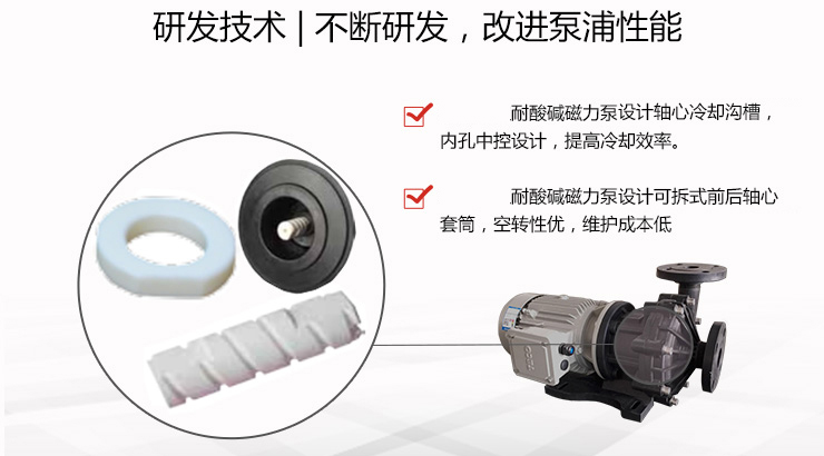 耐酸堿磁力泵材質 耐酸堿磁力泵材質
